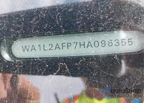 2017 Audi Q5 2.0T Premium from USA, damaged, VIN WA1L2AFP7HA096355